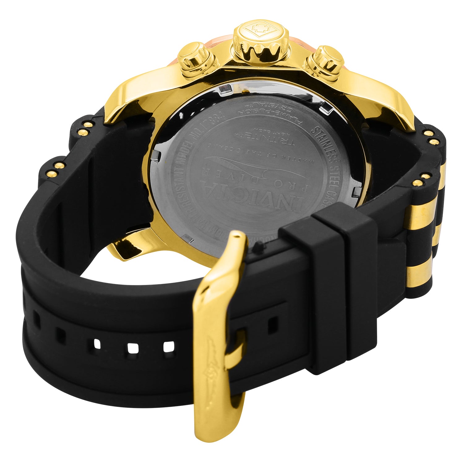 Invicta Pro Diver SCUBA Men's Watch - 48mm, Gold, Black (17884)