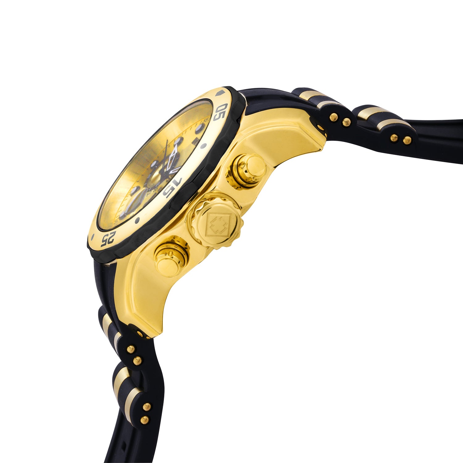 Invicta Pro Diver SCUBA Men's Watch - 48mm, Gold, Black (17885)