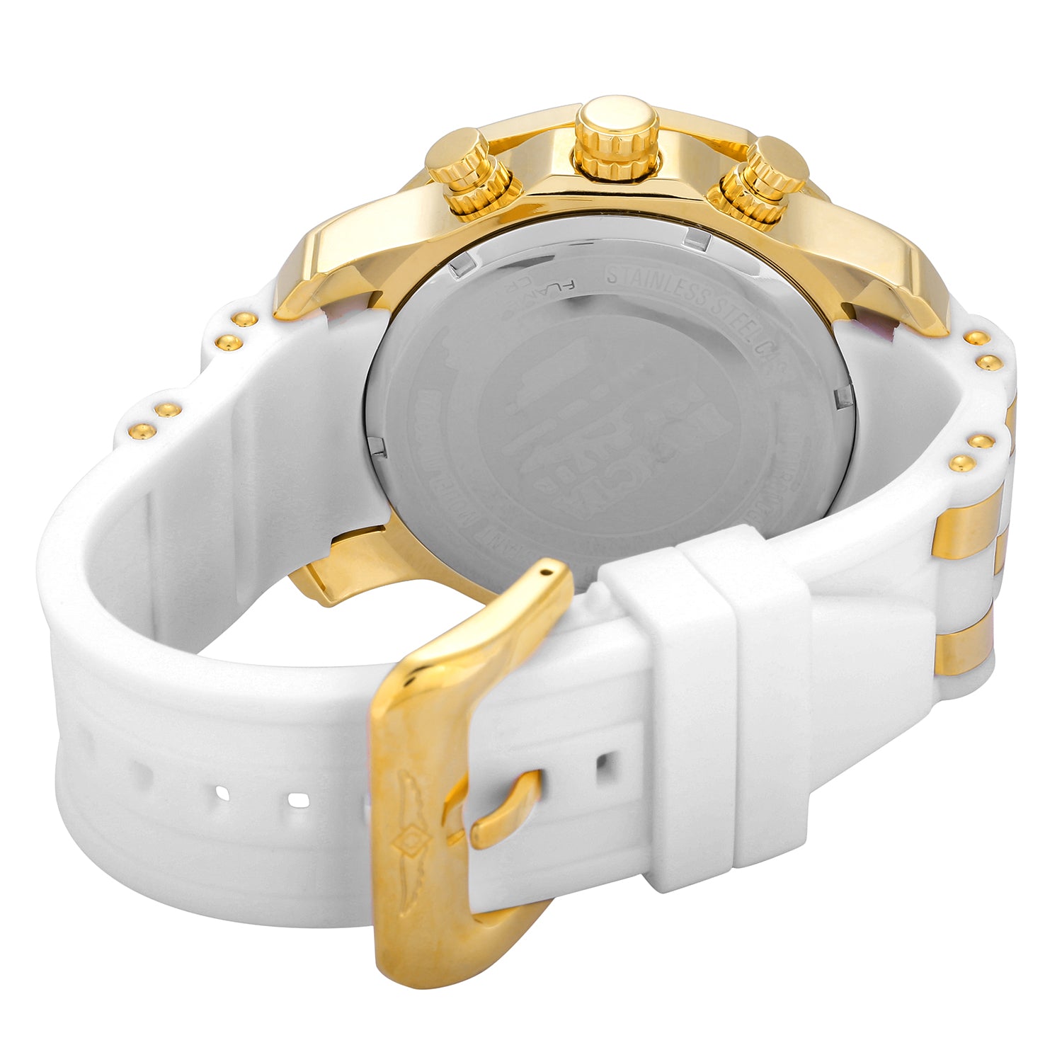Invicta Pro Diver SCUBA Men's Watch - 50mm. Gold, White (23424)