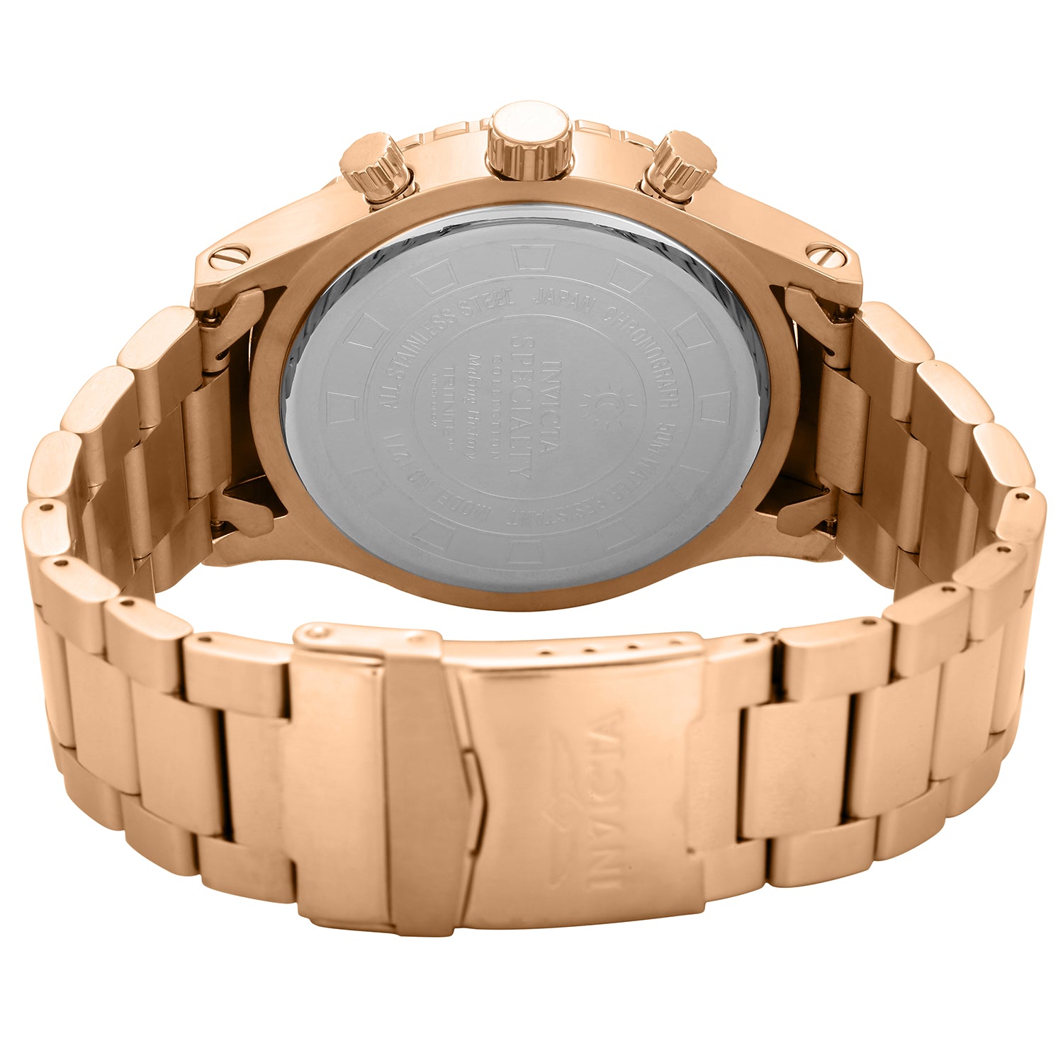 Invicta Specialty Pulse Men's Watch - 50mm. Rose Gold (1271)