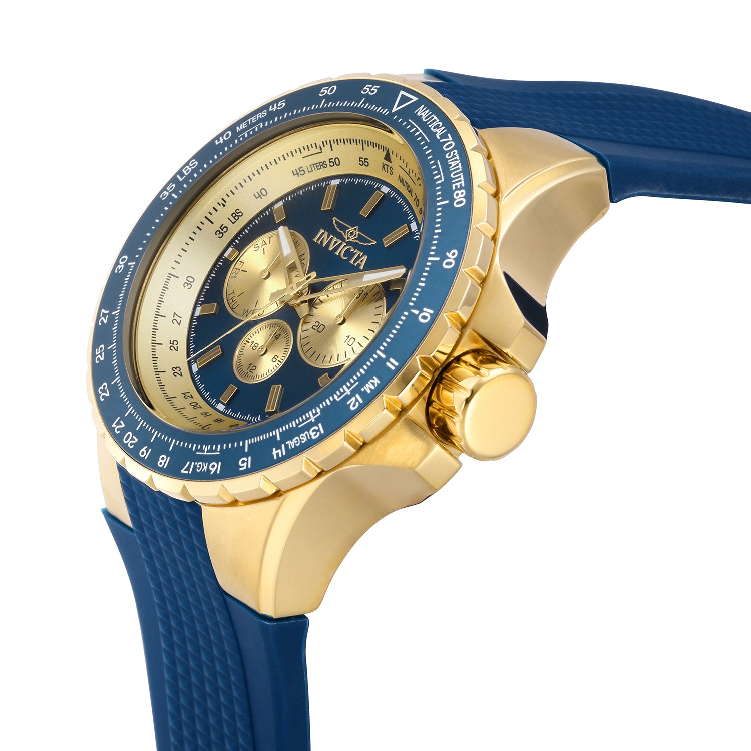 Invicta Aviator Skyshock Men's Watch - 50mm. Blue (39266)