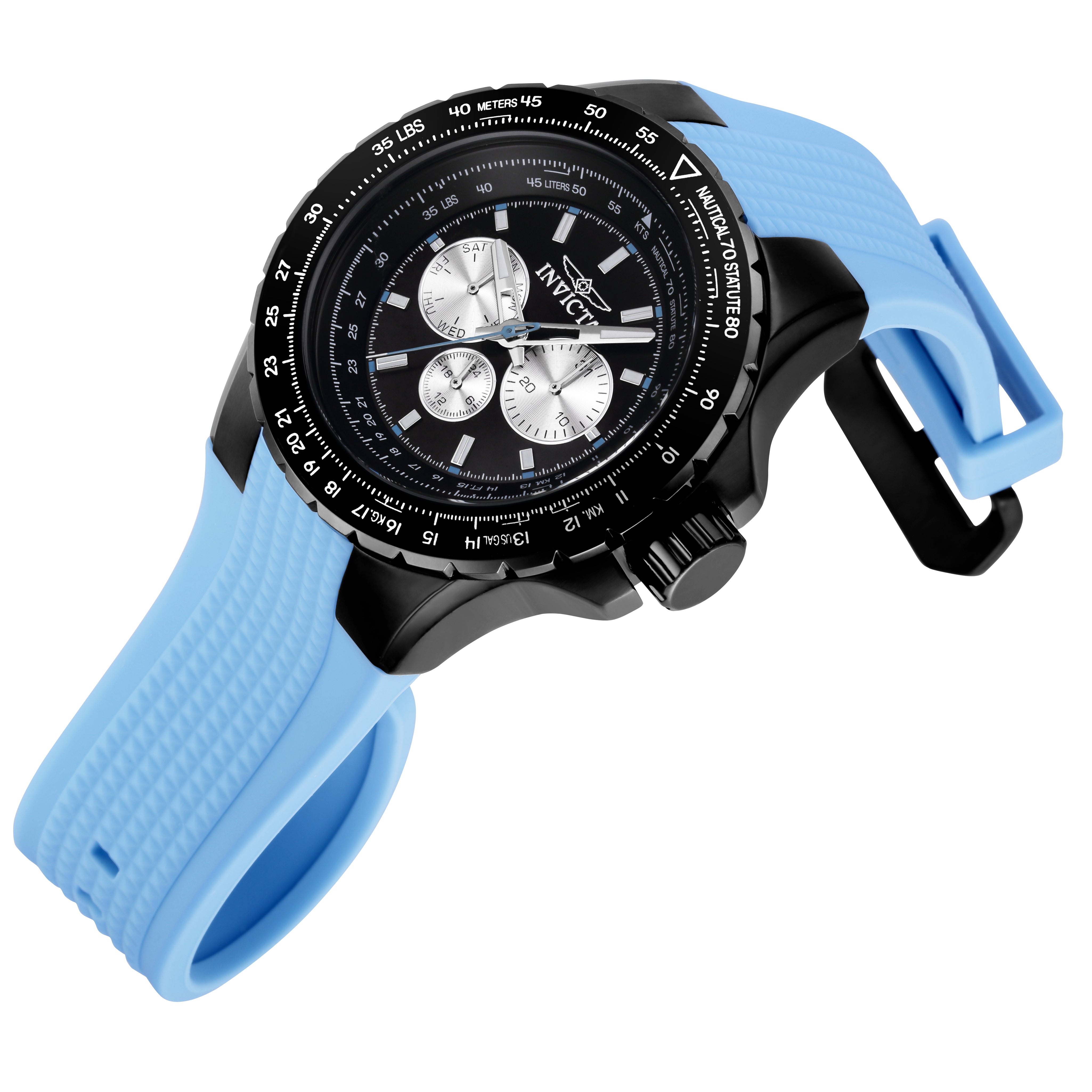 Invicta Aviator Skyshock Men's Watch - 50mm. Blue (39305)