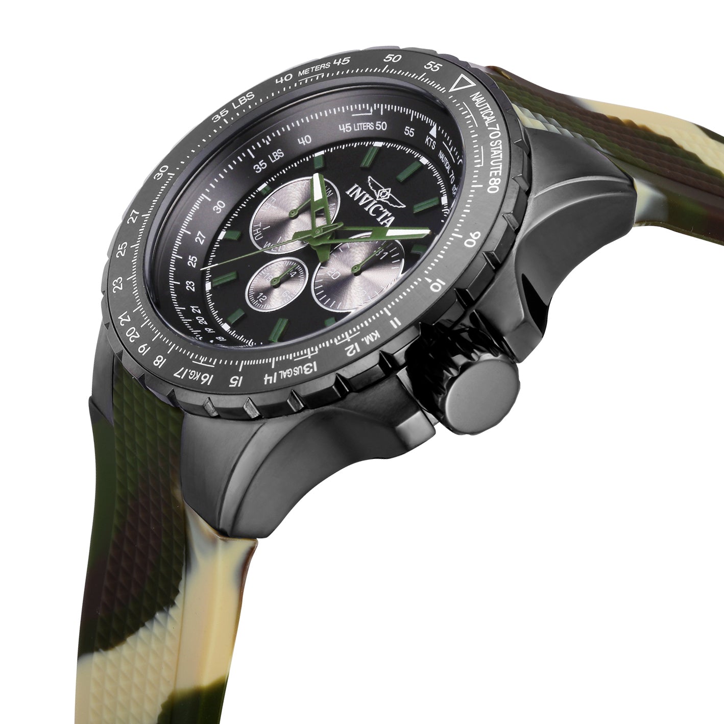 Invicta Aviator Skyshock Men's Watch - 50mm. Camouflage (39307)