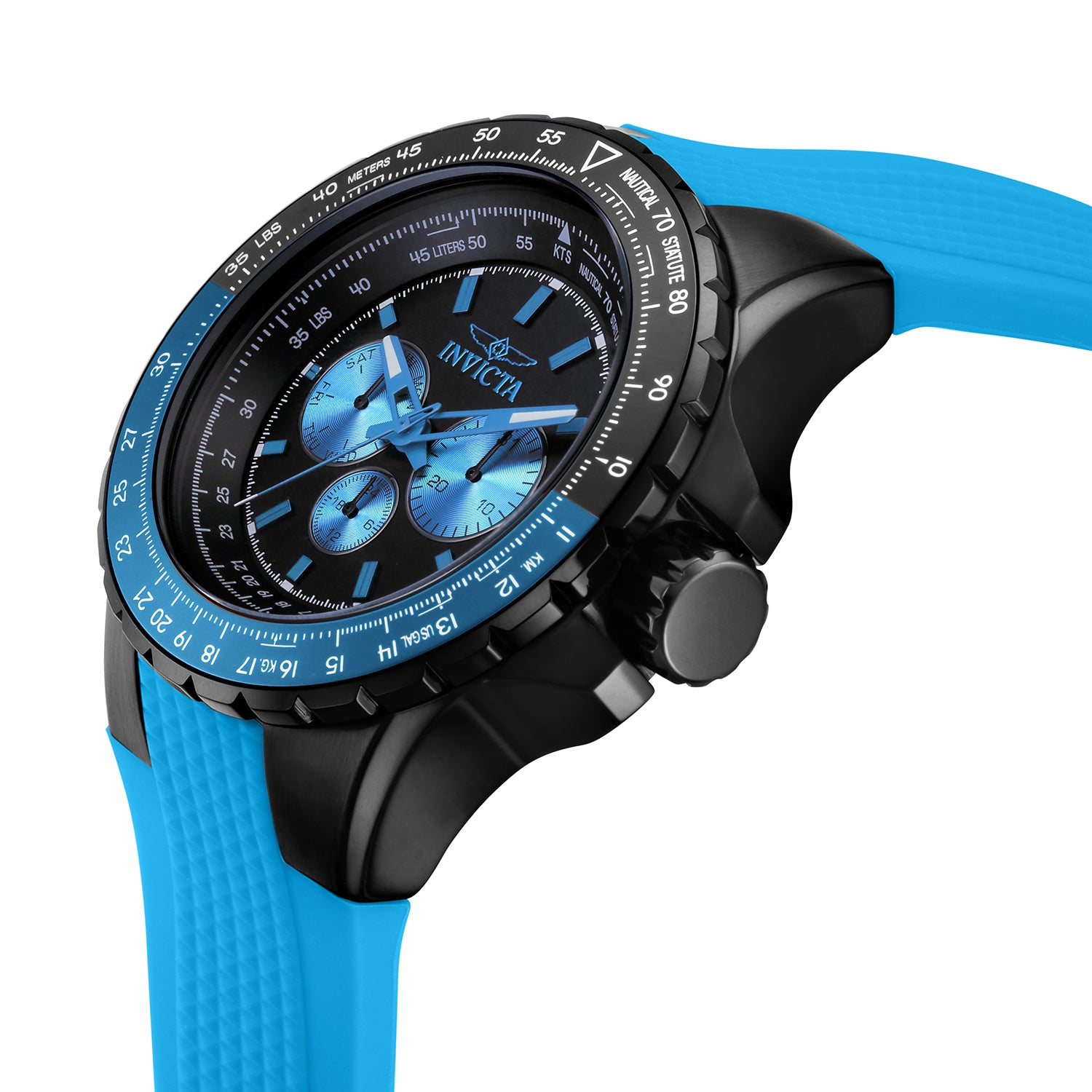 Invicta Aviator Skyshock Men's Watch - 50mm. Blue (39299)