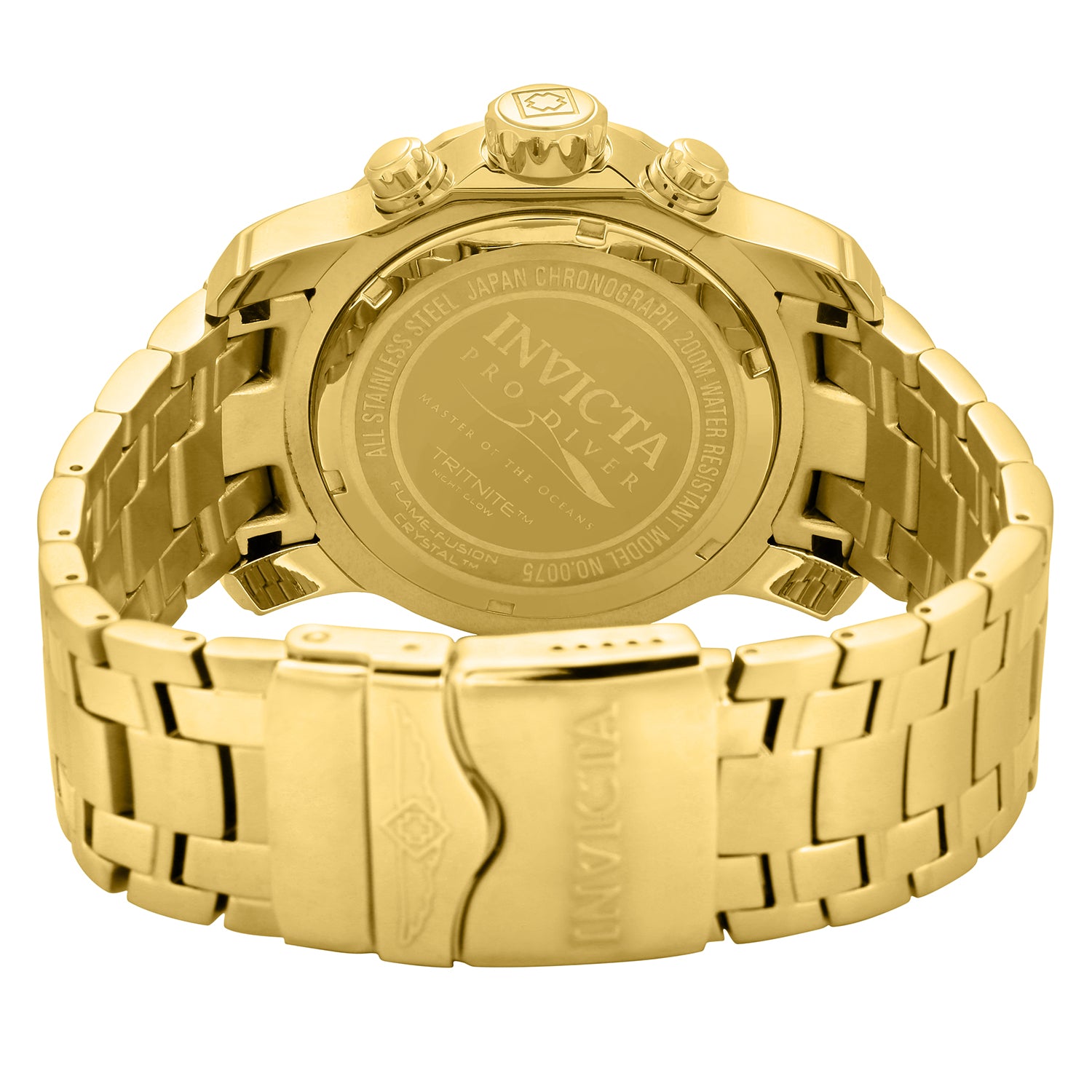 Invicta Pro Diver SCUBA Men's Watch - 48mm, Gold (0075)
