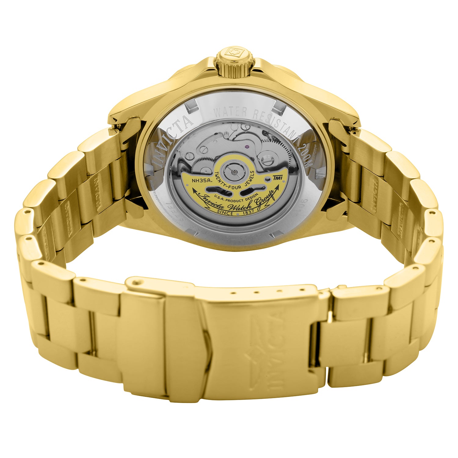 Invicta Pro Diver Automatic Men's Watch - 40mm. Gold (9010)