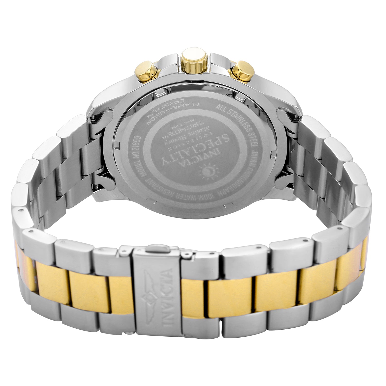 Invicta Specialty Men's Watch - 44mm, Steel, Gold (21659)