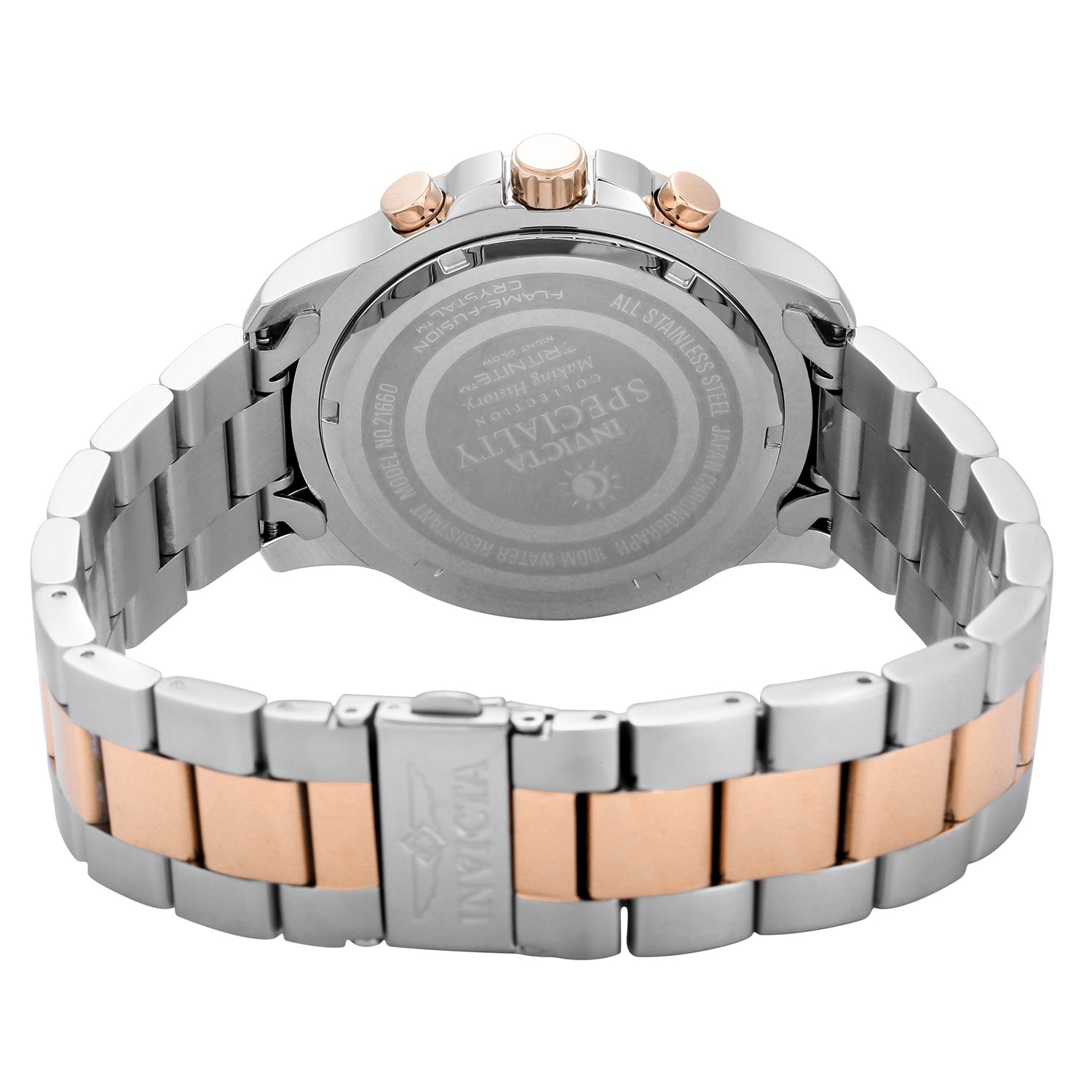 Invicta Specialty Men's Watch - 44mm, Steel, Rose Gold (21660)