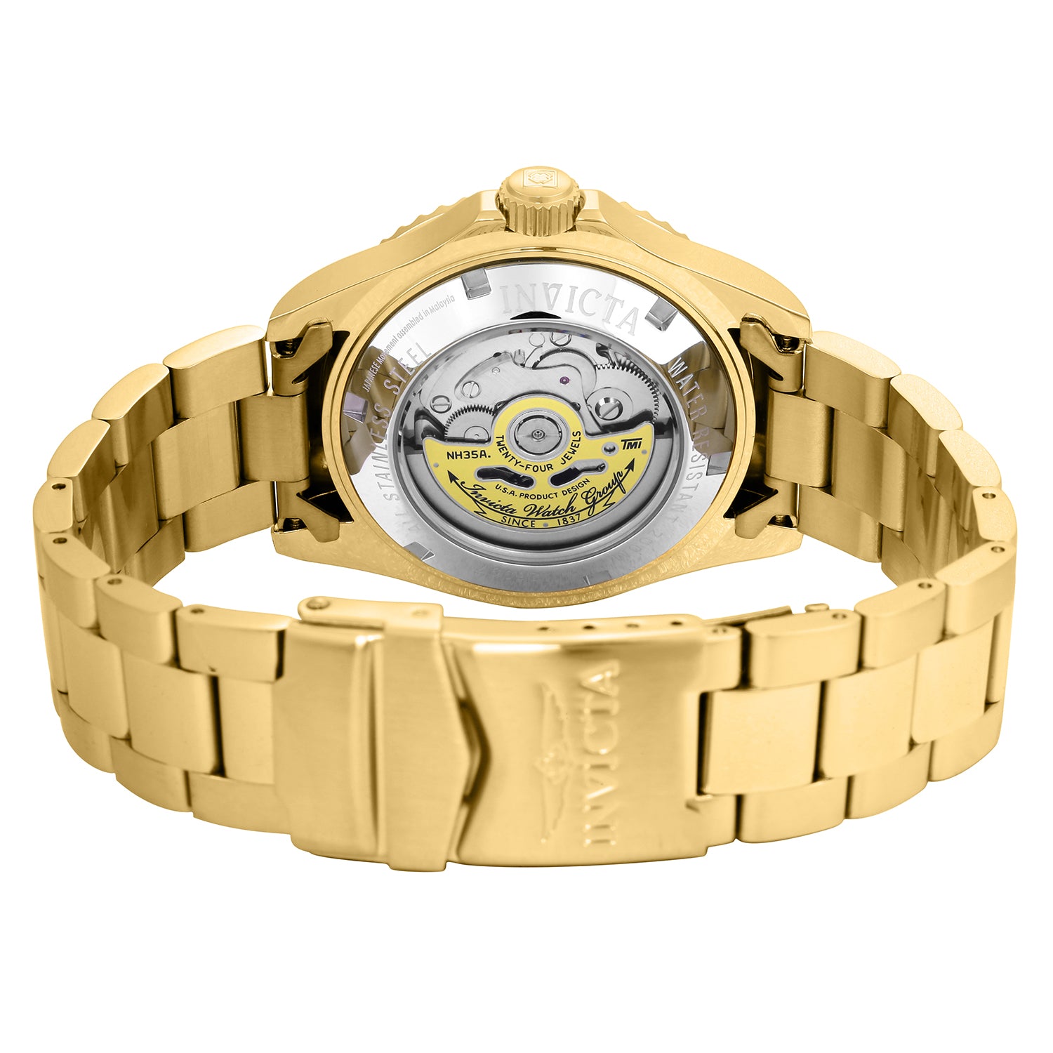 Invicta Pro Diver Automatic Men's Watch - 40mm, Gold (26997)