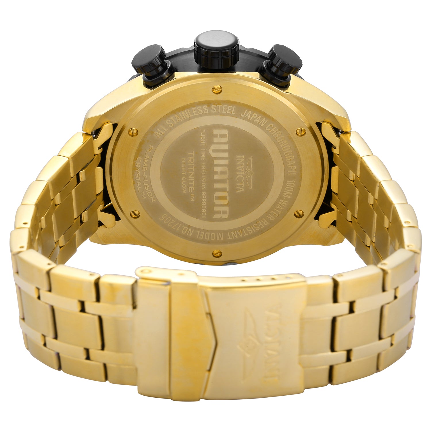Invicta Aviator X Altium Men's Watch - 48mm, Gold (17205)