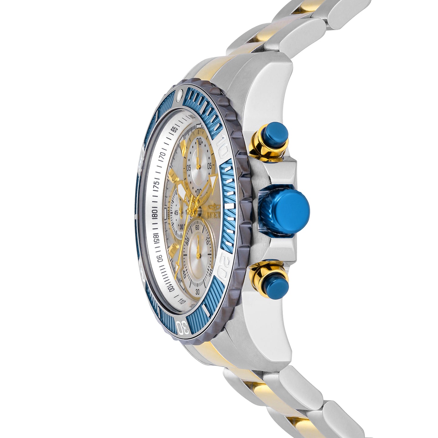 Invicta Pro Diver SCUBA Men's Watch - 45mm. Steel, Gold (23994)