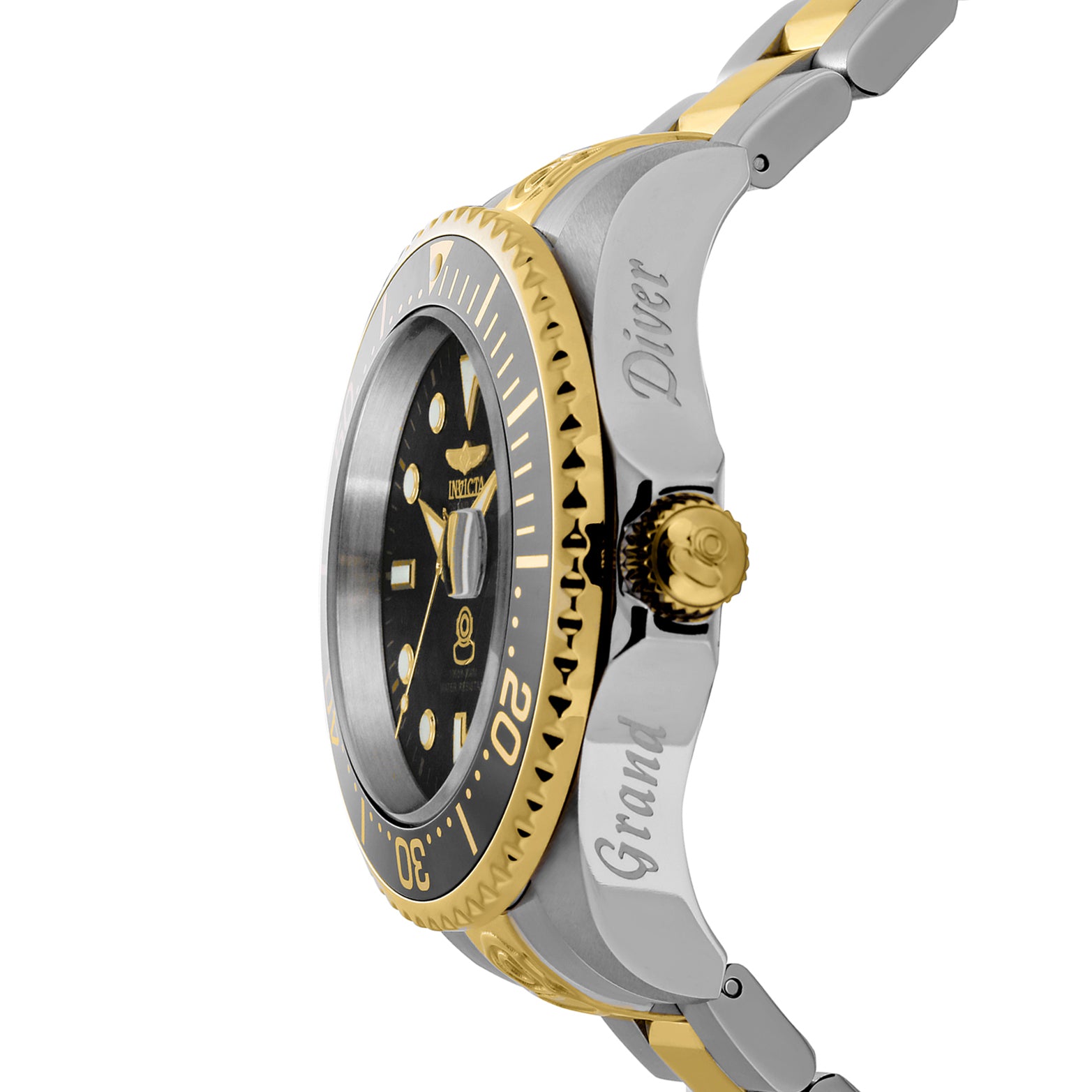 Invicta Grand Diver Navalia Automatic Men's Watch - 47mm, Steel, Gold (27614)