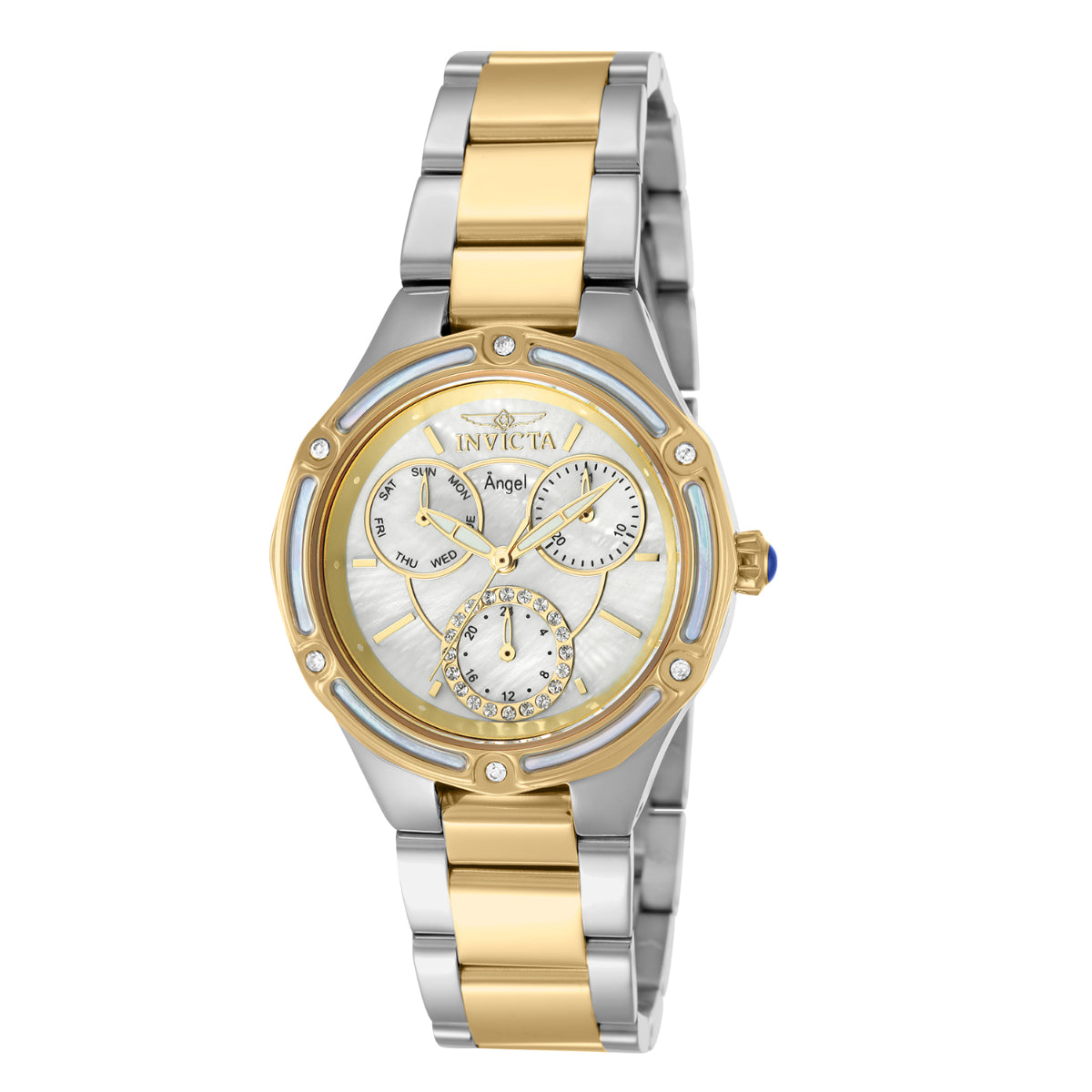 Invicta Angel Women's Watch w/ Mother of Pearl Dial - 35mm, Steel, Gold (40378)