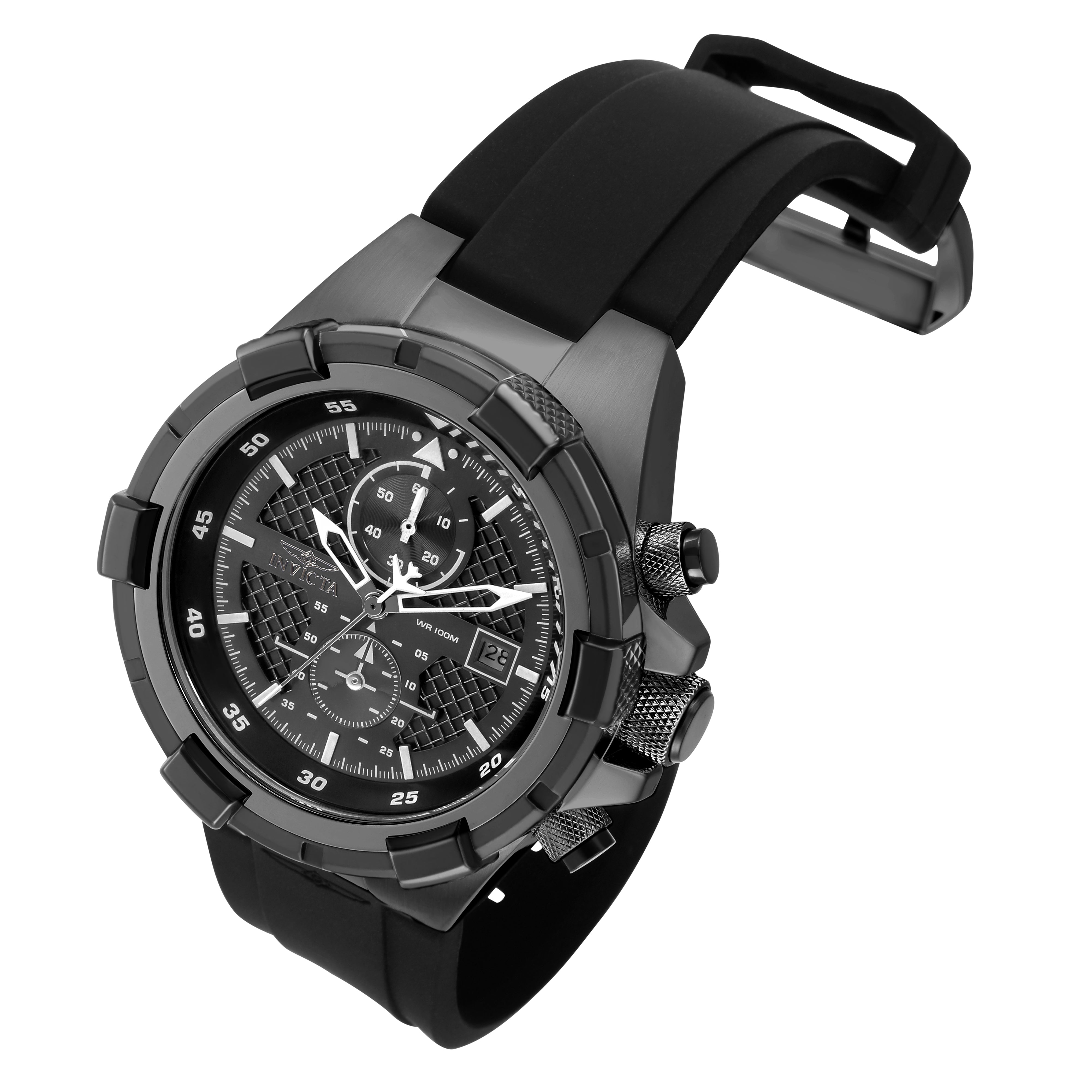 Invicta Aviator Jetframe Men's Watch - 50.5mm, Black (28099)