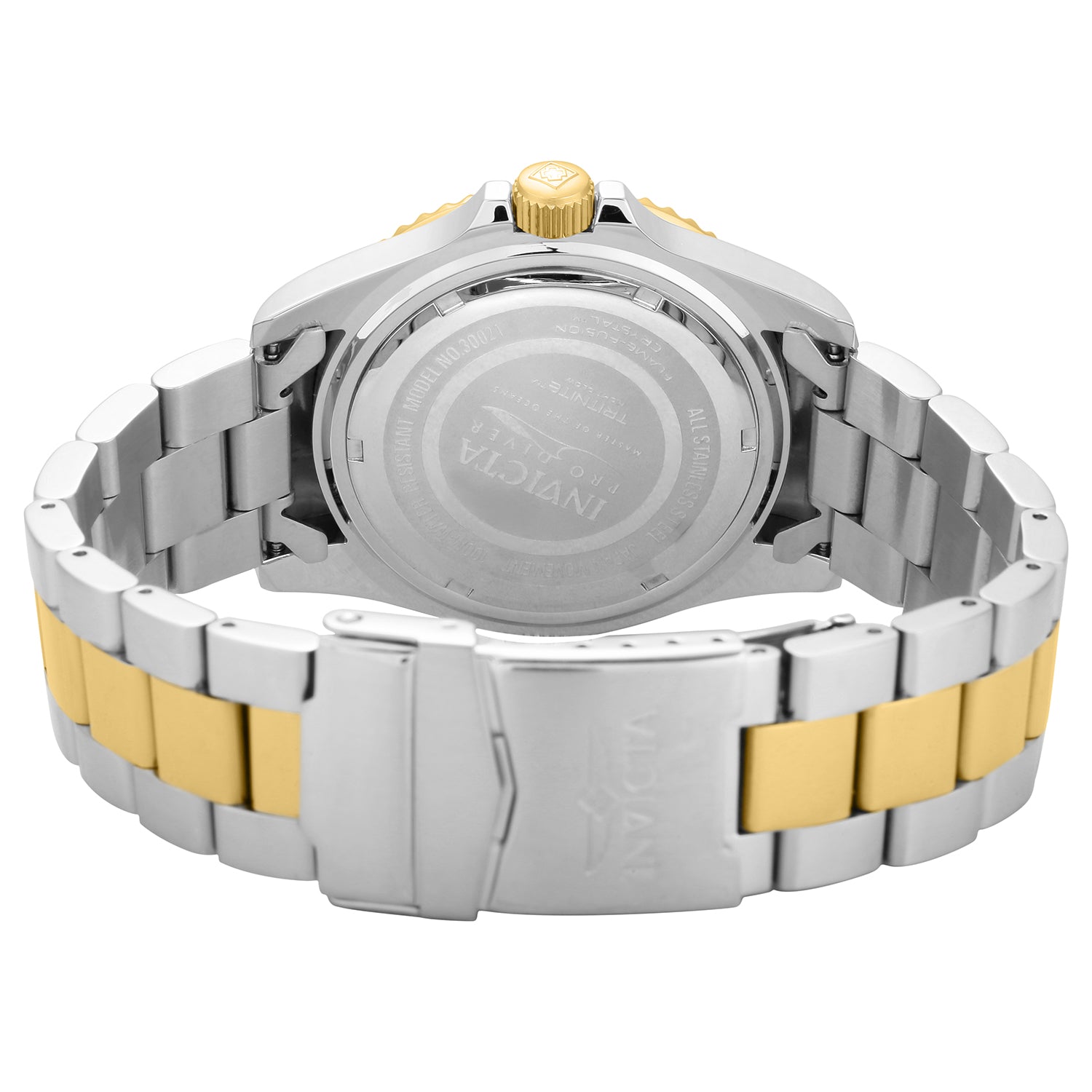 Invicta Pro Diver Currentwave Men's Watch - 43mm. Steel, Gold (30021)
