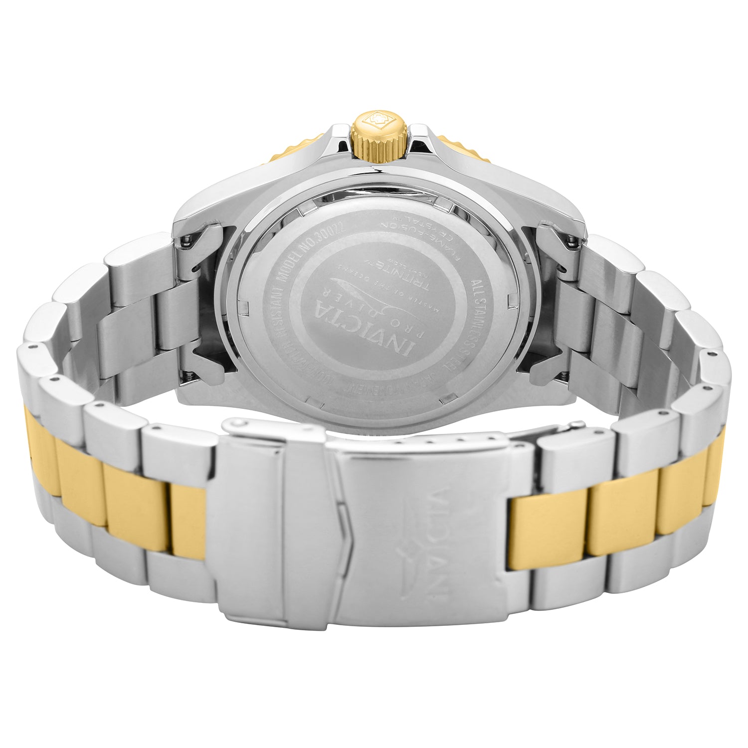 Invicta Pro Diver Currentwave Men's Watch - 43mm. Steel, Gold (30022)