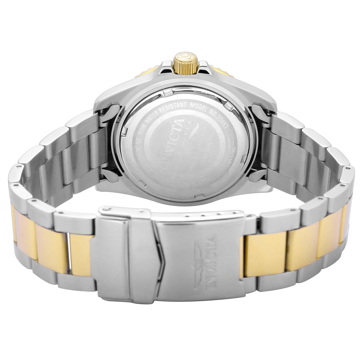Invicta Pro Diver Currentvale Unisex Watch - 38mm, Steel, Gold (30483)