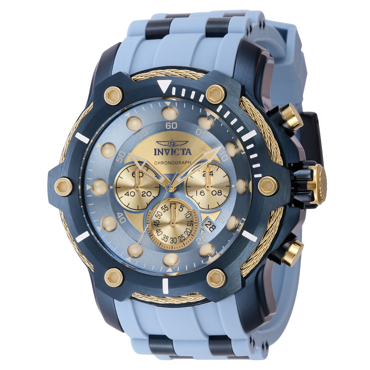 Invicta Bolt Skarn Men's Watch - 51.5mm, Blue (40819)
