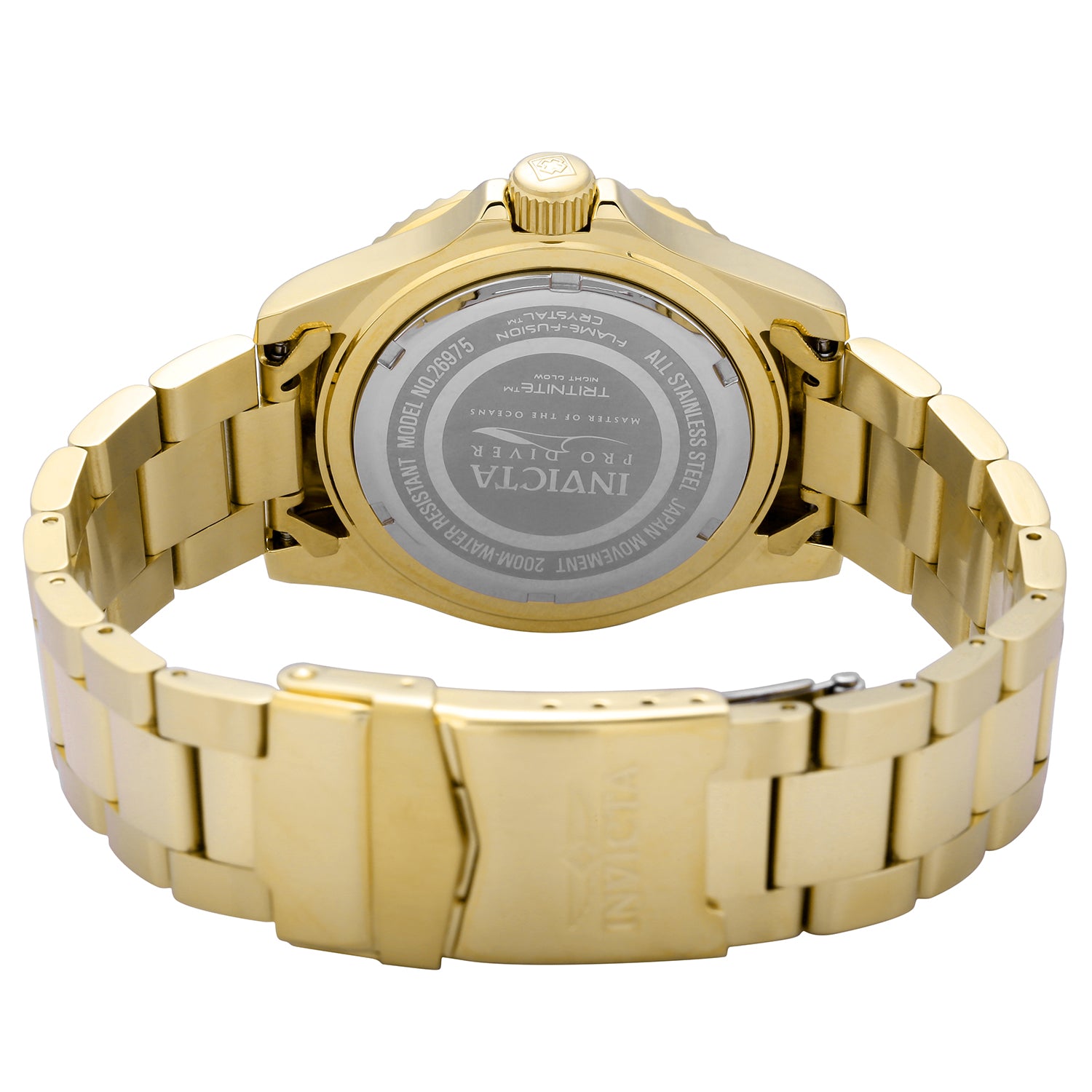 Invicta Pro Diver Coastpath Men's Watch - 40mm. Gold (26975)