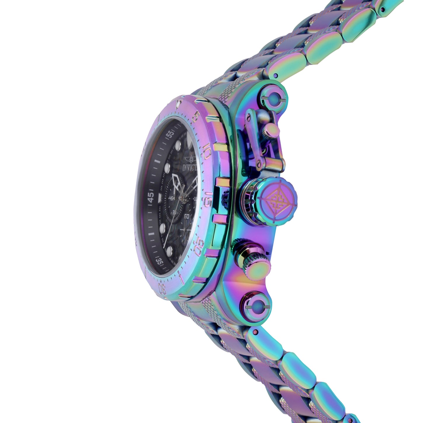 Invicta Coalition Forces Helixia Men's Watch w/ Abalone Dial - 52mm, Iridescent (26507)