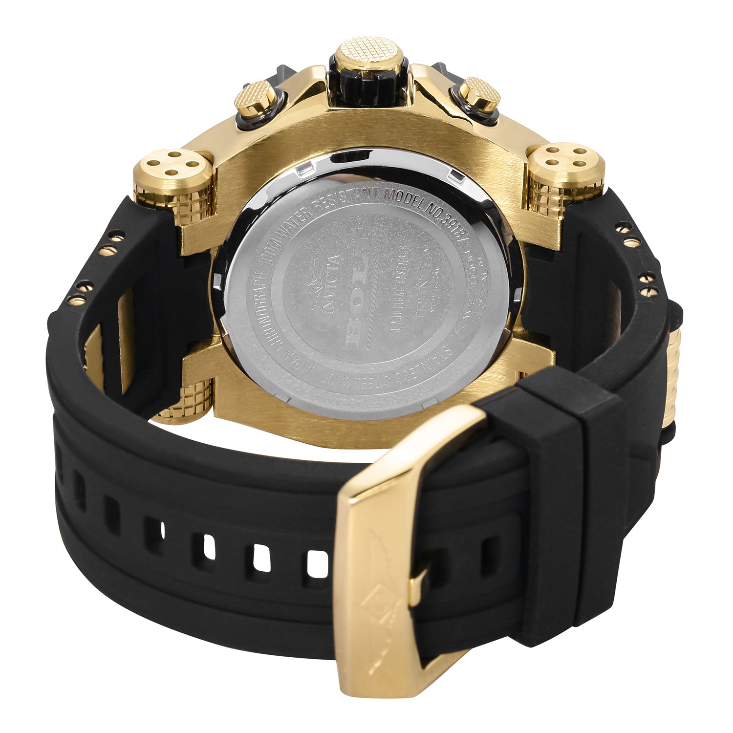 Invicta Bolt Surge Men's Watch - 52mm. Black, Gold (39187)
