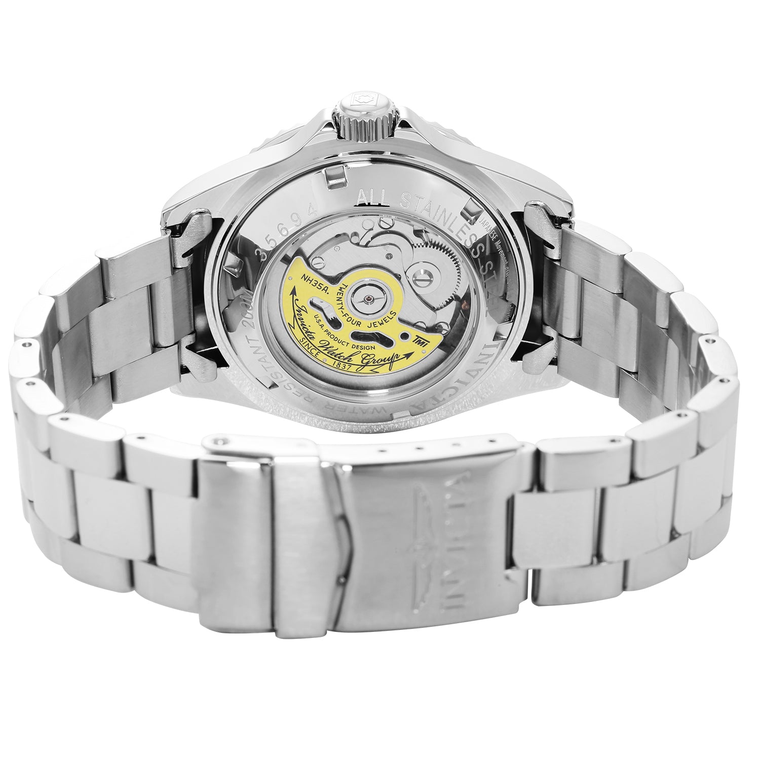 Invicta Pro Diver Navarch Automatic Men's Watch - 40mm. Steel (35694)