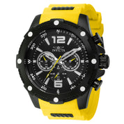 Invicta I-Force Axis Men's Watch - 50mm. Black. Yellow (42998)