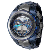 Open Box Invicta Reserve S1 Swiss Ronda Z60 Caliber Men's Watch w/ Abalone Dial - 54mm, Titanium,Dark Blue (AIC-43025)
