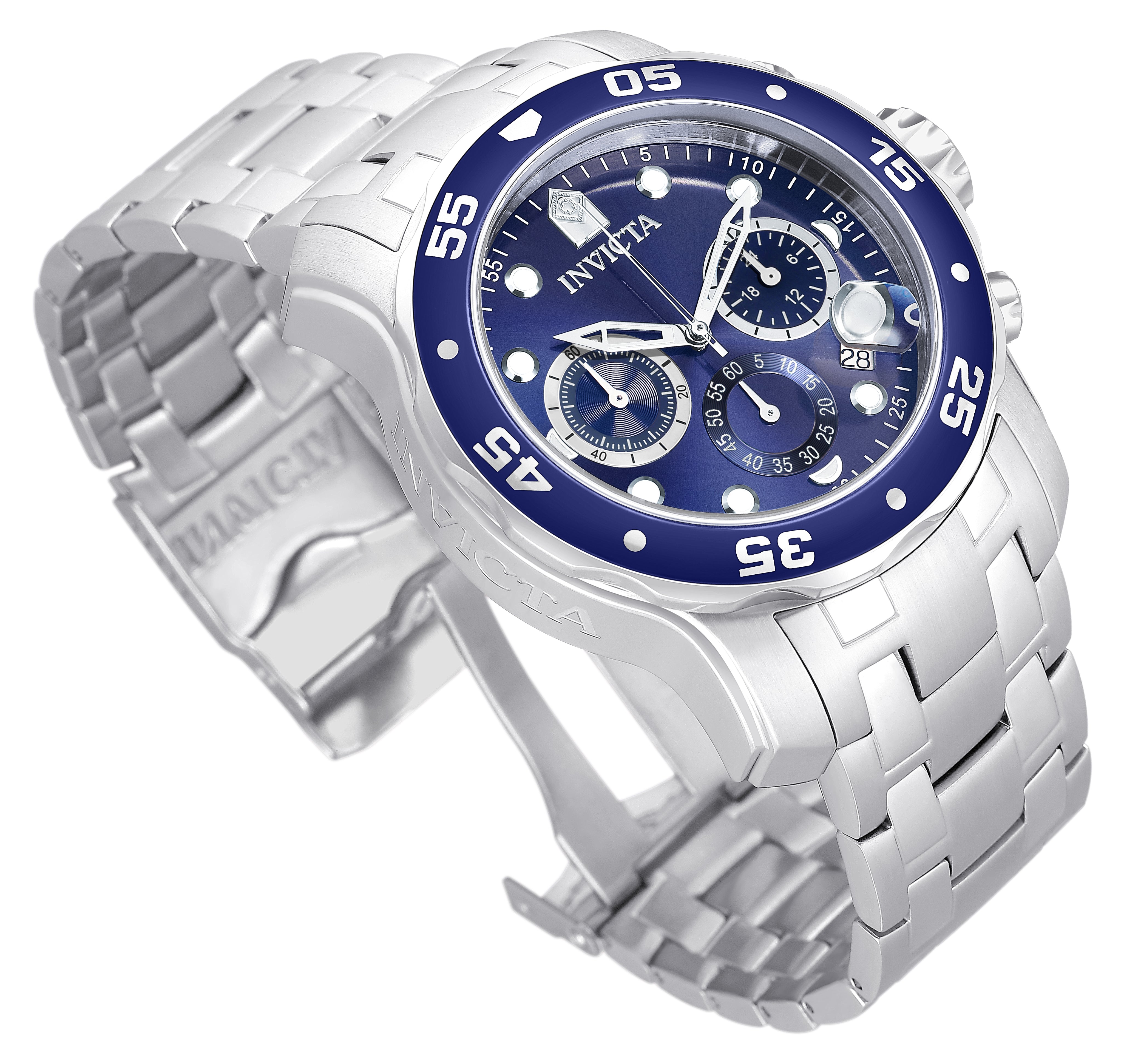Invicta Pro Diver SCUBA Men's Watch - 48mm. Steel (0070)