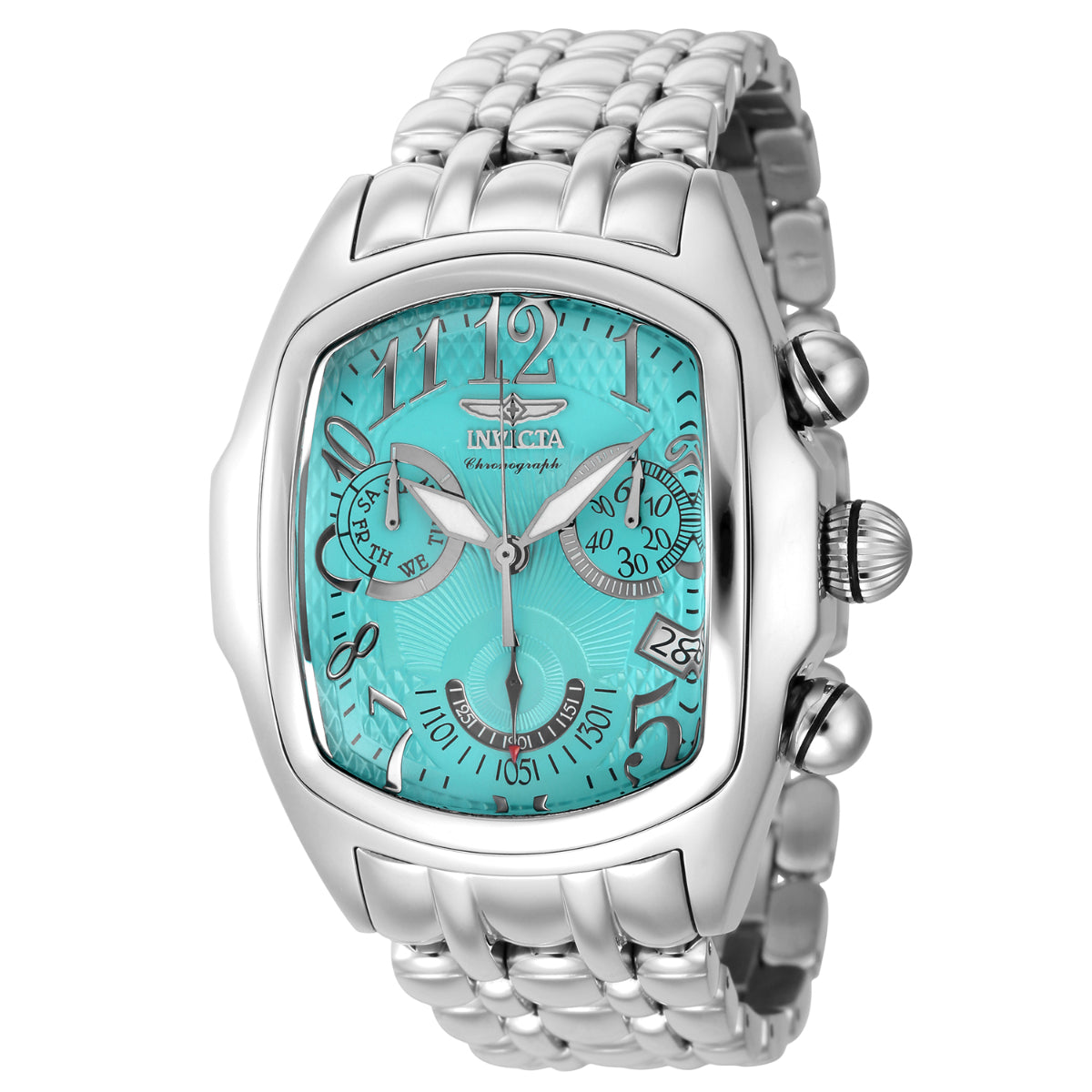 Invicta Lupah Swiss Ronda Z60 Caliber Men's Watch - 44.5mm, Steel (43401)