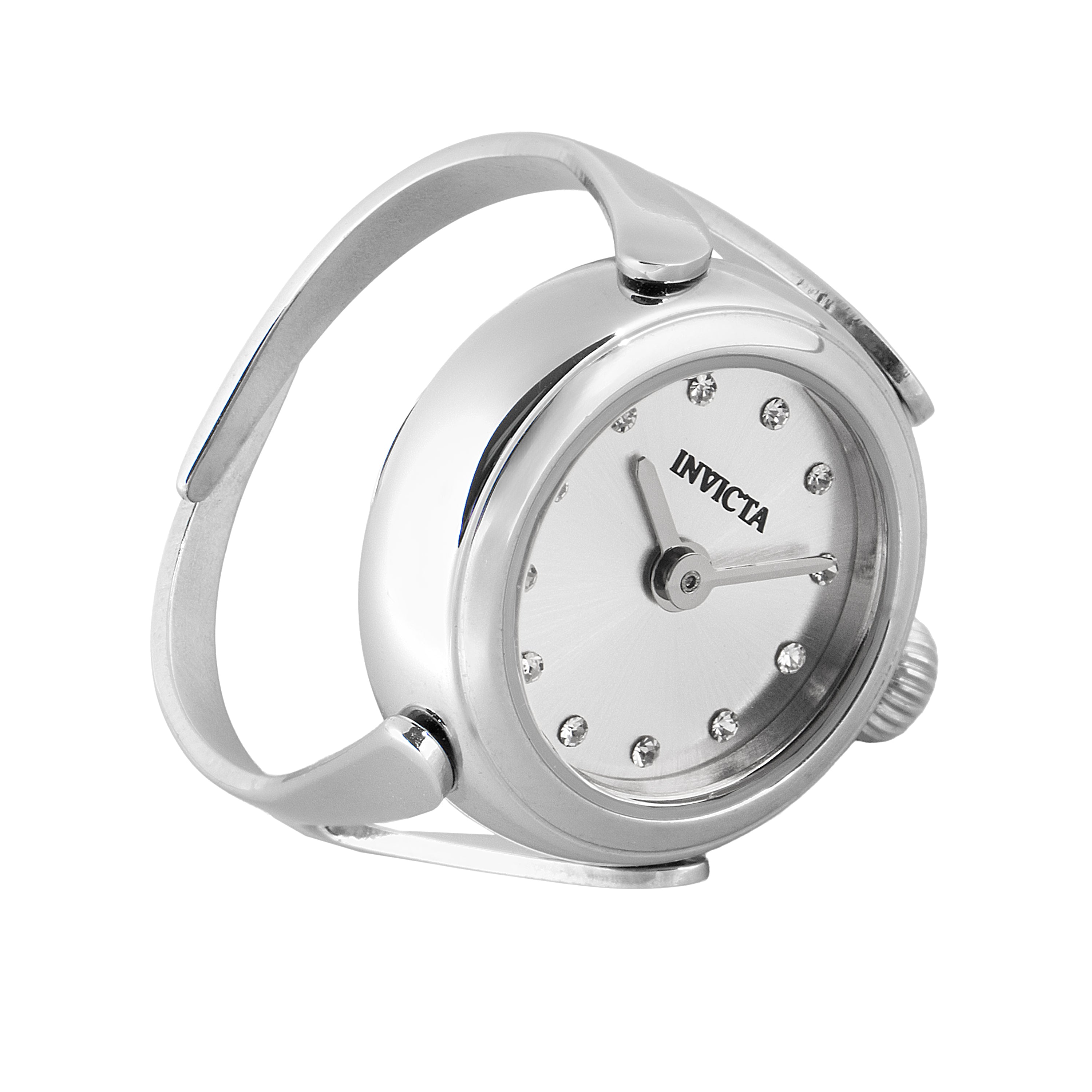 Invicta Angel Lumalink Women's Ring Watch - 17.5mm. Steel (44480)