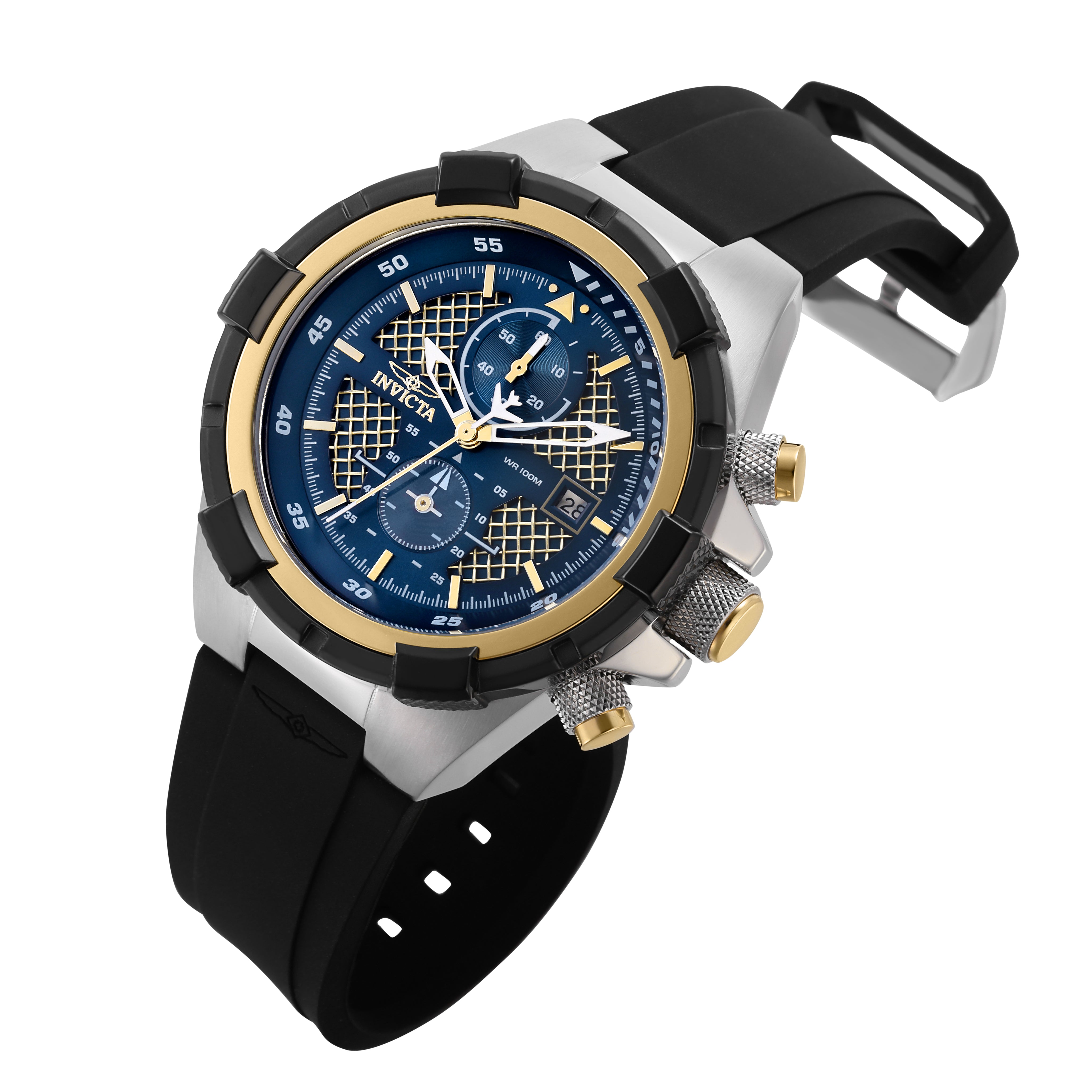 Invicta Aviator JetFrame Men's Watch - 50.5mm, Black (44523)