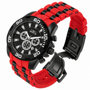 Invicta Pro Diver SCUBA Men's Watch - 50mm, Red, Black (44546)