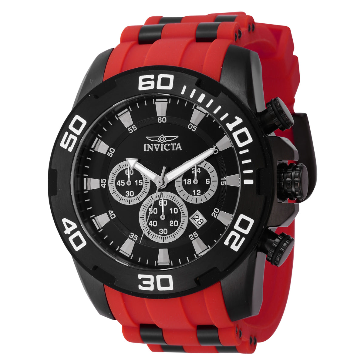 Invicta Pro Diver SCUBA Men's Watch - 50mm, Red, Black (ZG-44546)