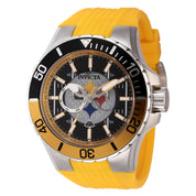 Invicta NFL Pittsburgh Steelers Men's Watch - 50mm, Yellow (45399)