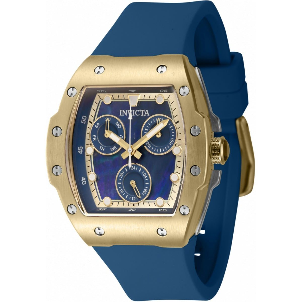 Invicta Racing Women's Watch w/ Mother of Pearl Dial - 38mm. Navy Blue (45644)