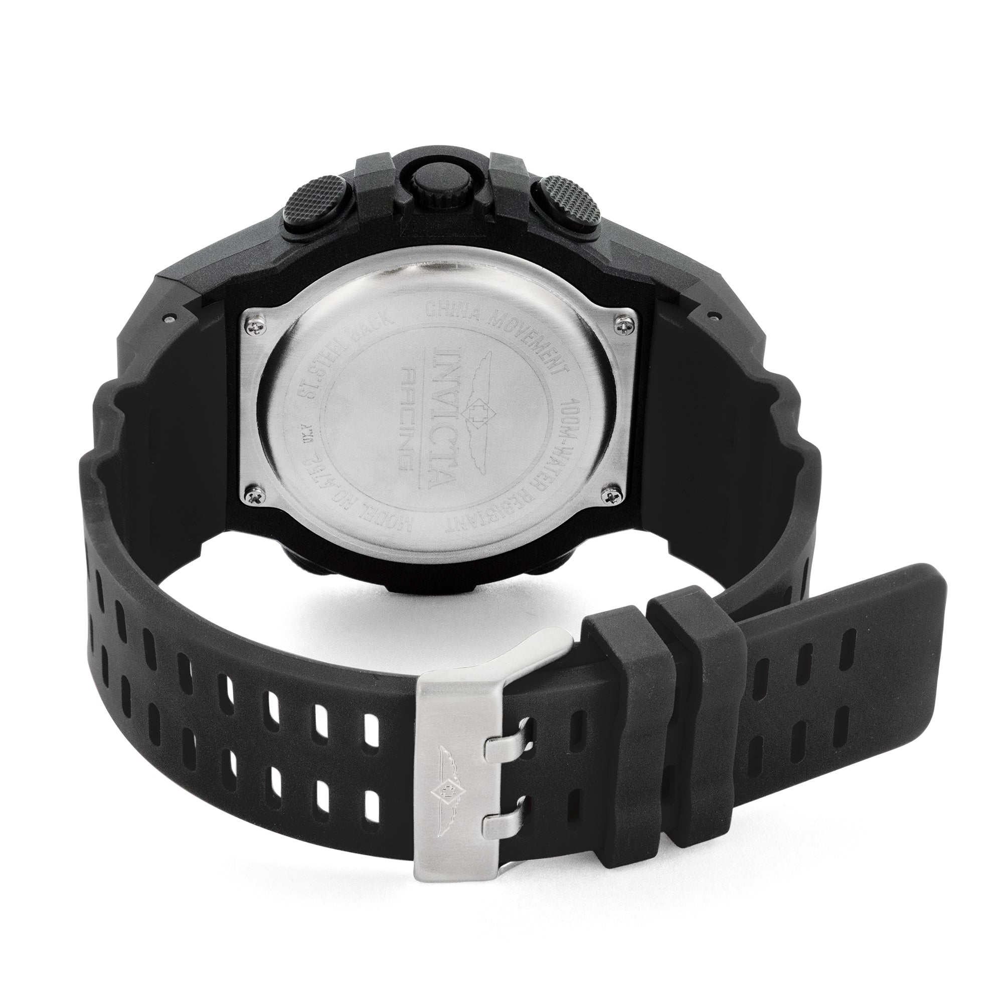 Invicta Racing Burnout Digital Men's Watch - 52mm. Black (47523)