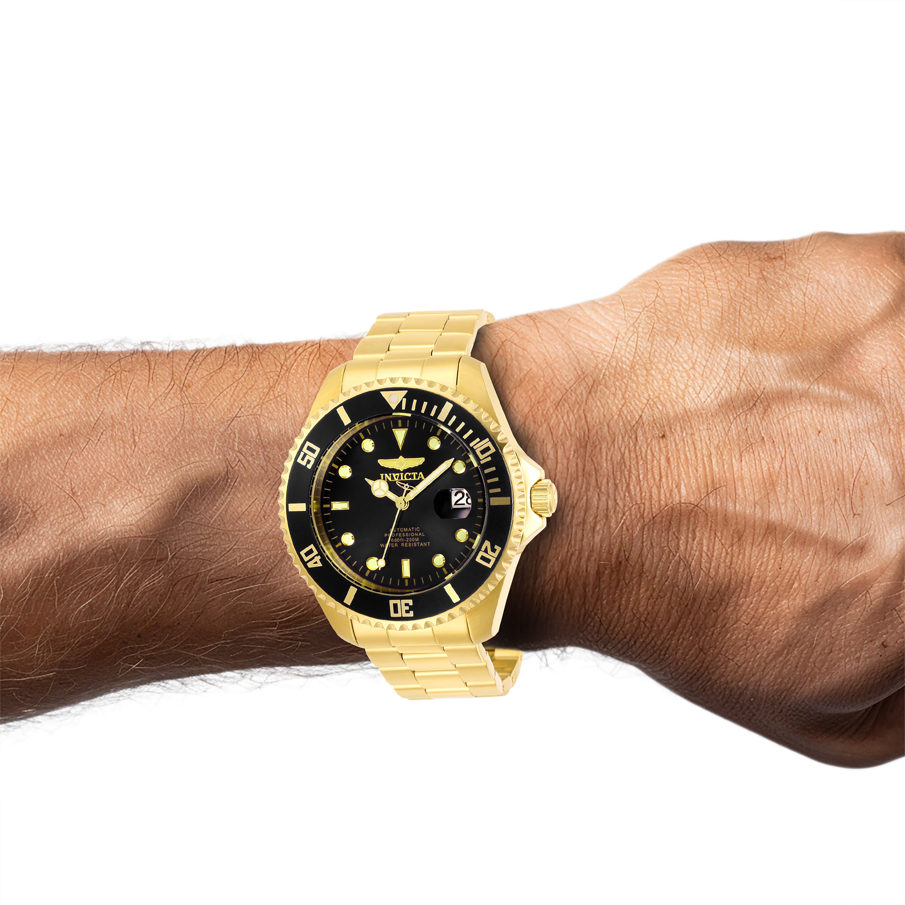 Invicta Grand Diver Automatic Solemnis Men's Watch - 47mm, Gold (28948)