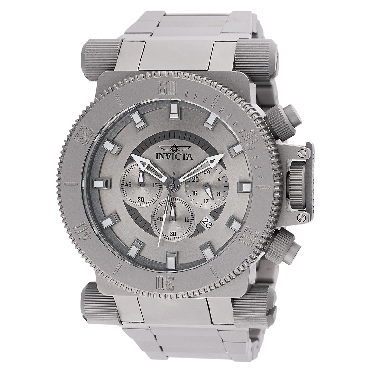 Invicta Coalition Forces Dominion Solid Titanium Men's Watch - 51mm. Titanium (46533)