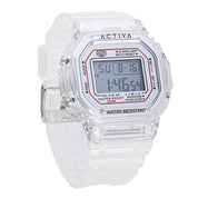 Activa Retro X Invicta Men's Digital Watch - 44.5mm. Transparent (ACW424-005)