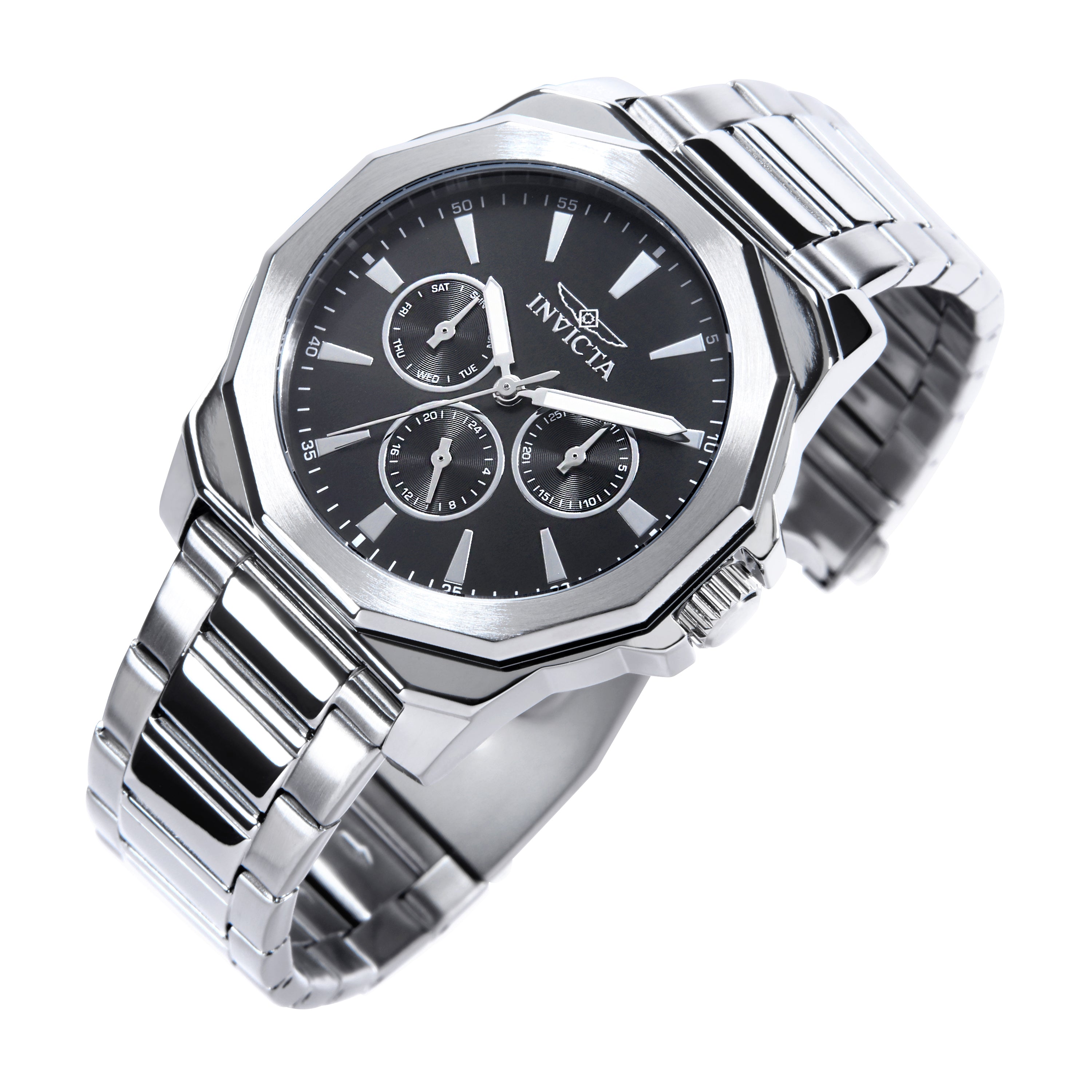 Invicta Speedway Multifunction Men's Watch - 42mm. Steel (46842)