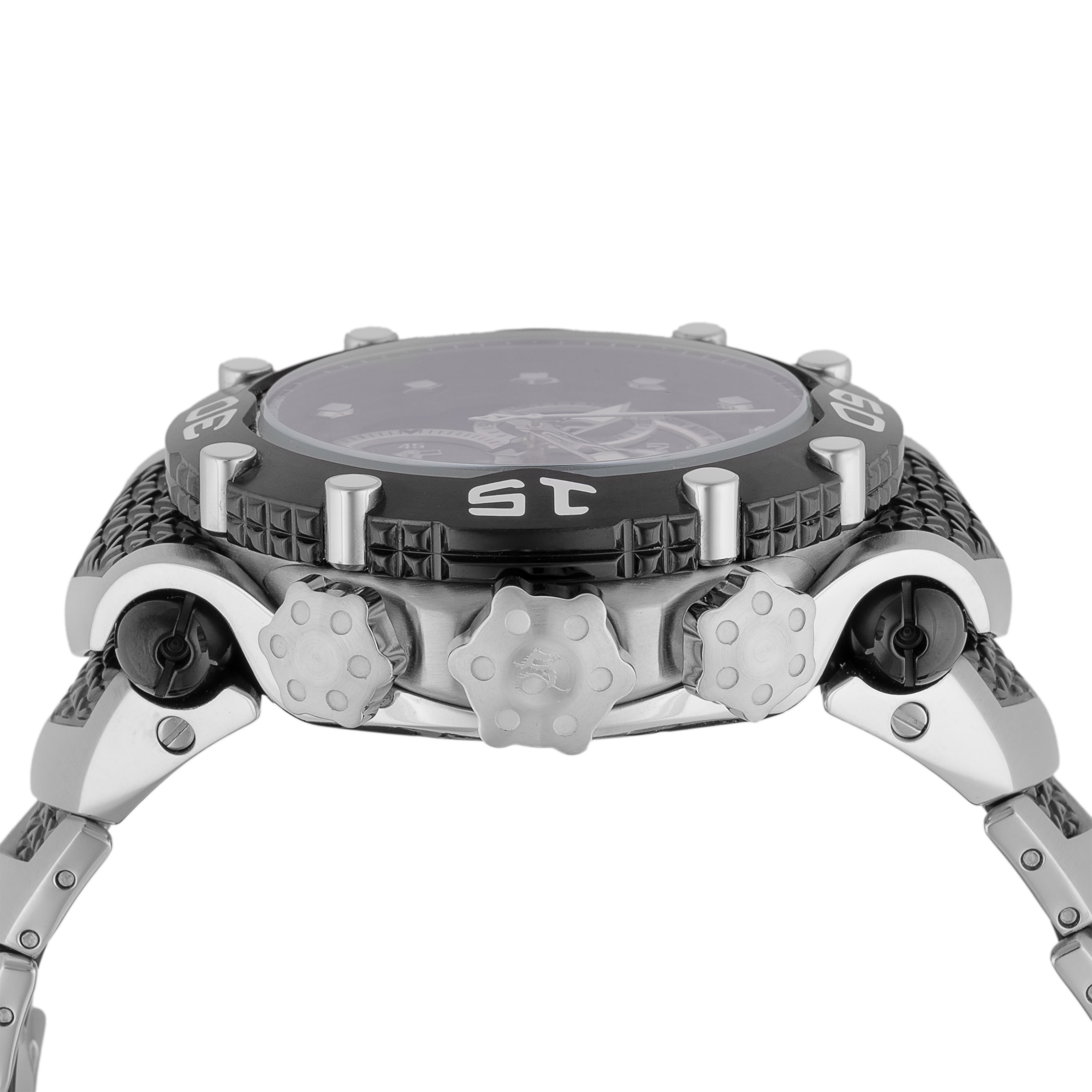 Invicta Subaqua Noma VIII Swiss Ronda 8040.N Caliber Men's Watch w/ Mother of Pearl Dial - 48,5mm, Black, Steel (47291)