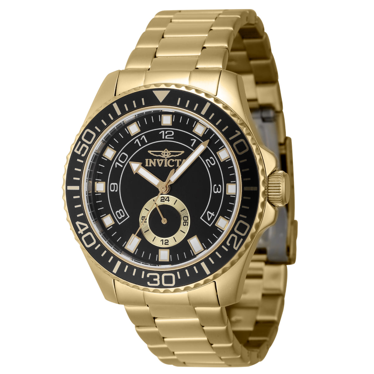 Invicta Pro Diver Command Men's Watch - 44mm. Gold (47131)
