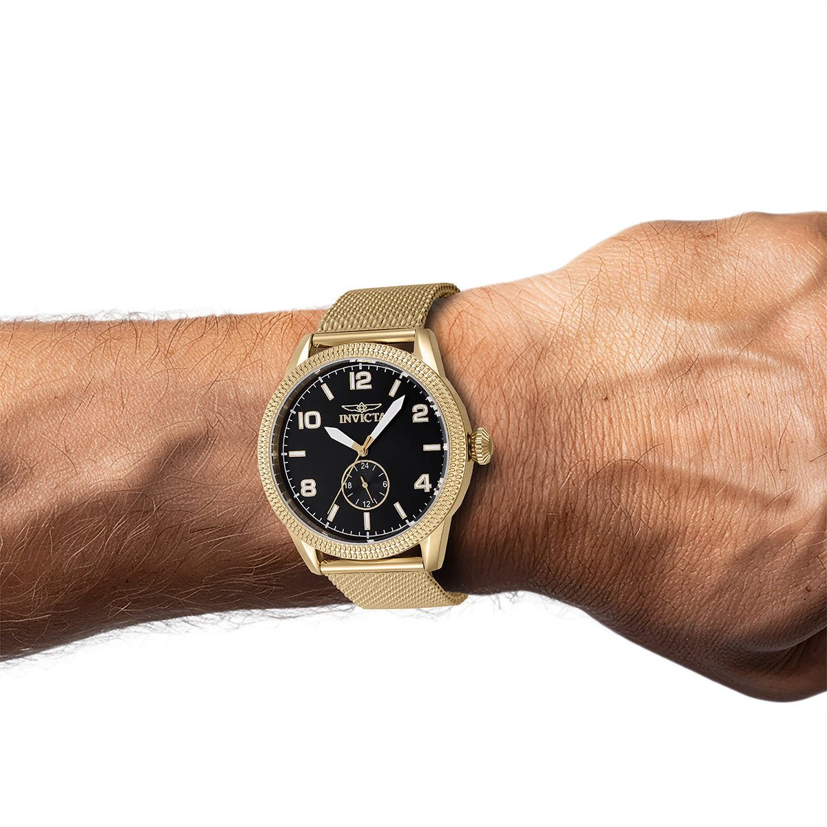 Invicta Vintage Men's Multifunction Watch - 44mm. Gold (47135)