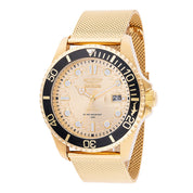 Invicta Pro Diver Curve Men's Watch - 43mm. Gold (47177)