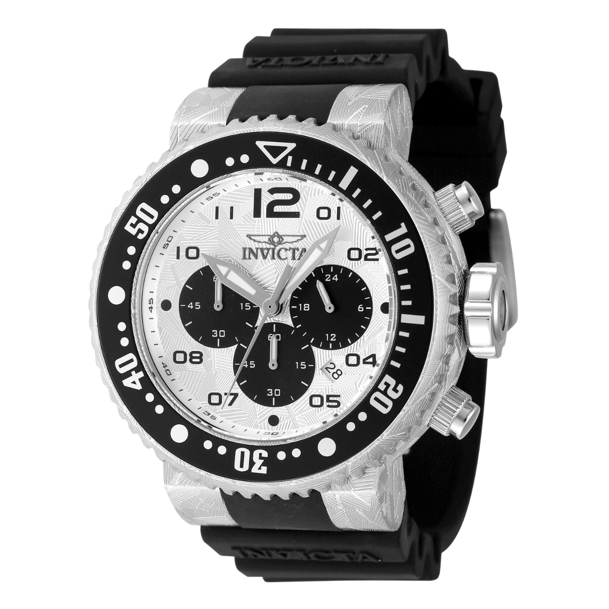 Invicta Pro Diver Crew Laser Etched Men's Watch - 52mm. Black (47198)