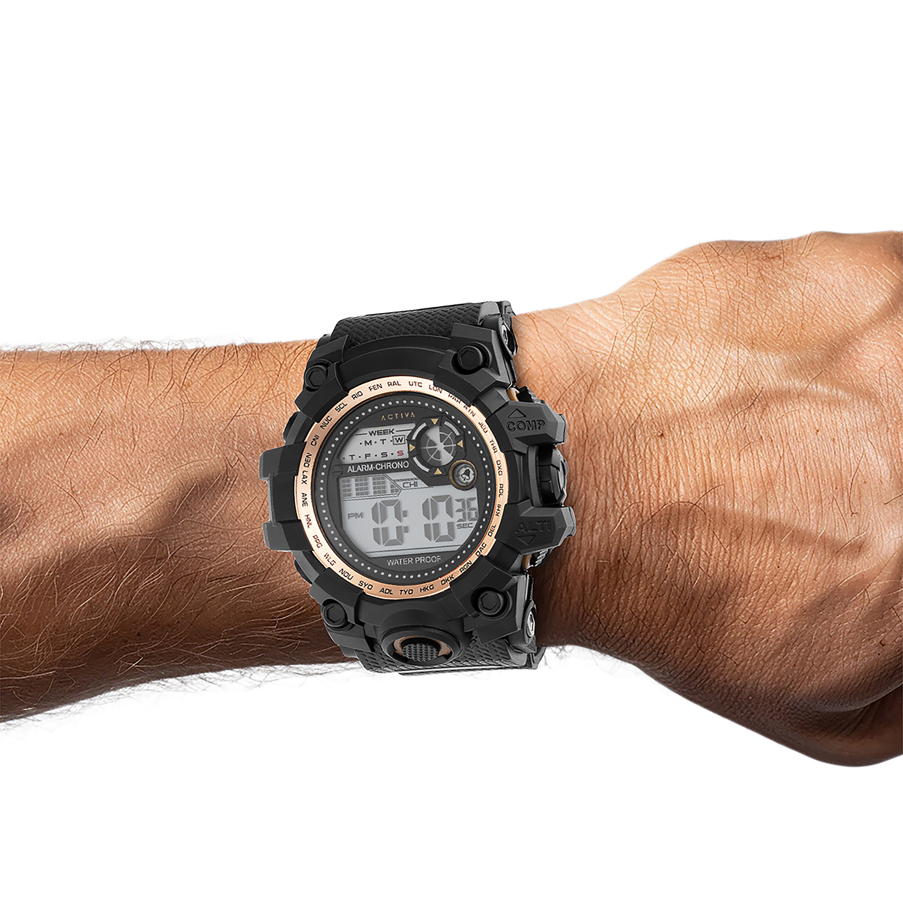 Activa X Invicta Men's Watch - 52mm. Black (ACW430-002)
