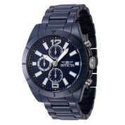 Invicta Scratch-Resistant Solid Ceramic Men's Watch - 44.5mm, Blue (47332)