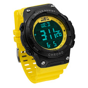 Invicta Racing Burnout Digital Men's Watch - 52mm. Yellow (47527)