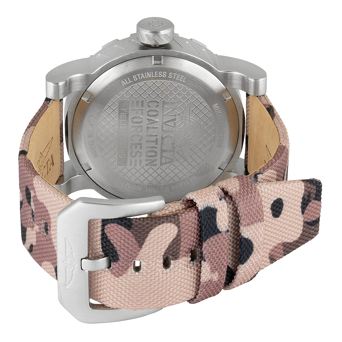 Invicta I-Force Commando Men's Watch - 46mm. Camouflage. Brown (47582)